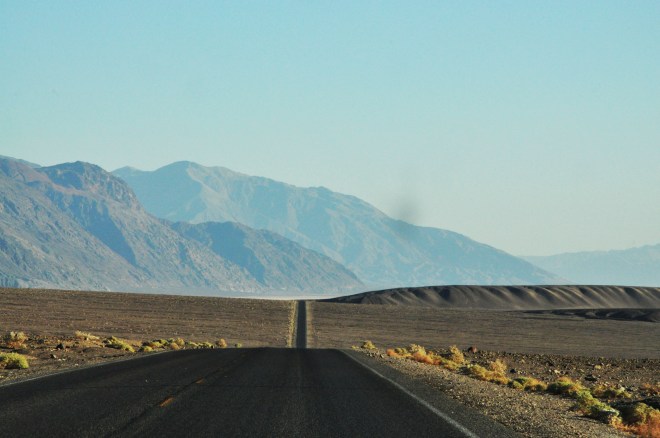 Road in death valley