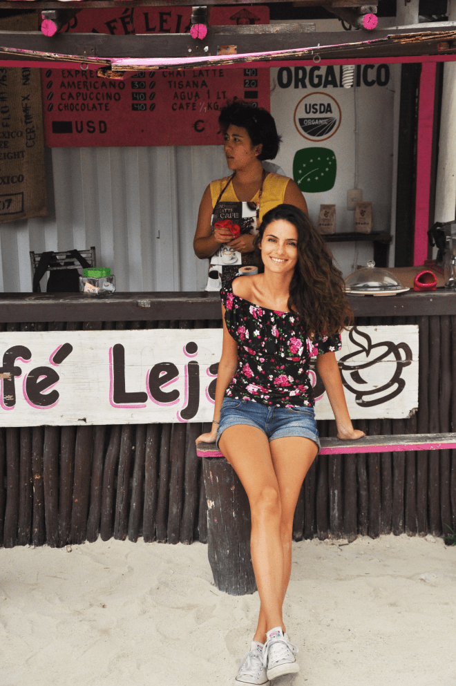 Punta Allen coffee stall