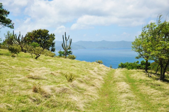 View from hike in jost van dyke