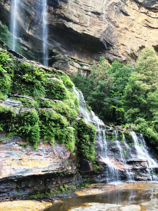 Waterfall at Blue mountains