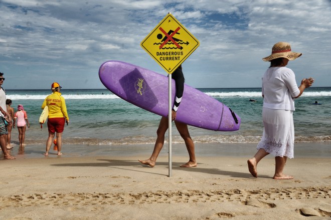 Bondi Beach surfer girl