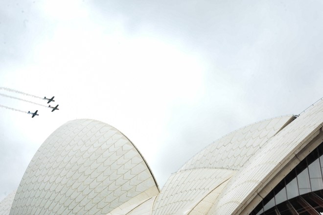 Sydney Opera House close-up