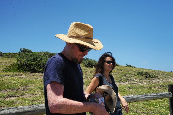 Girl with Australian man