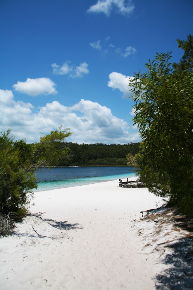 View of Lake Mckenzie