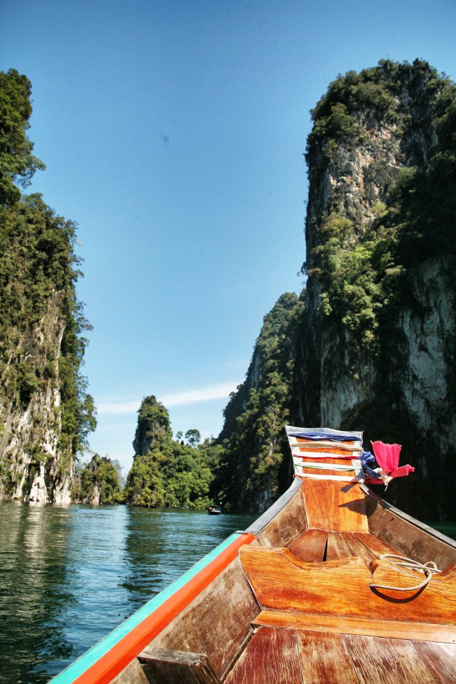 Thailand longtail boat